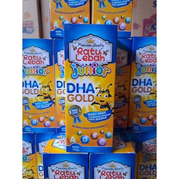 Ratu lebah junior DHA gold 150 gr