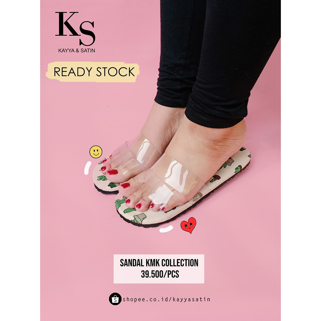 FLAT SANDAL KODE ( KMK COLLECTION )