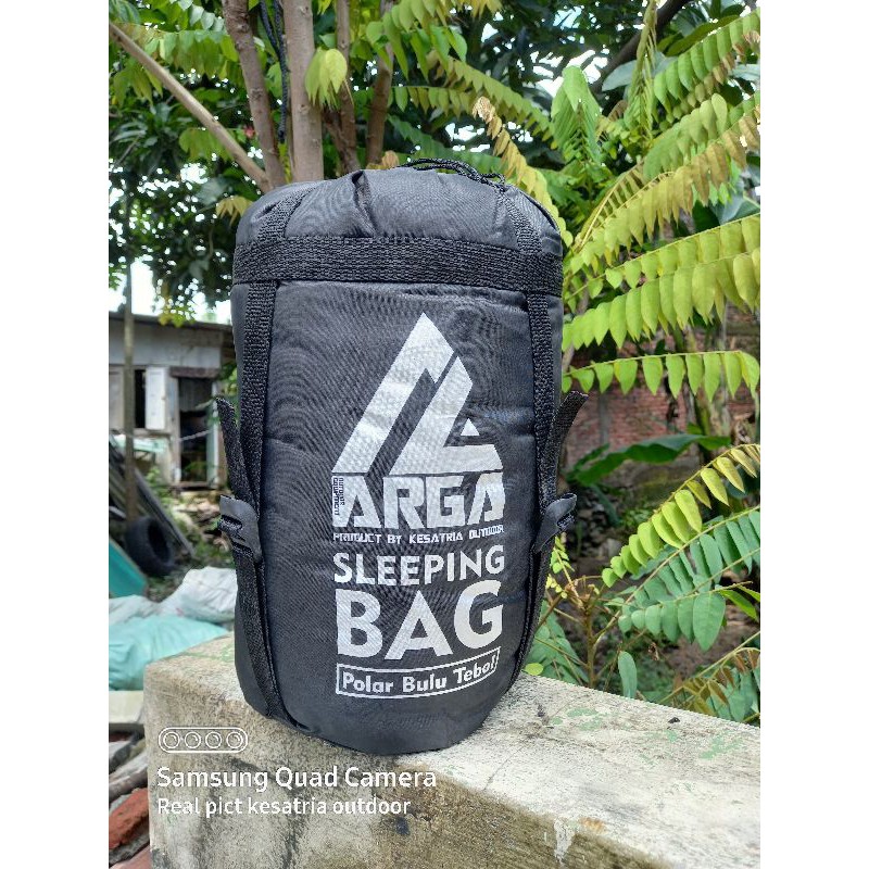 SB polar bulu tebal/sleeping bag arga polar bulu tebal sistem tas kompres/sleeping/sbmurah