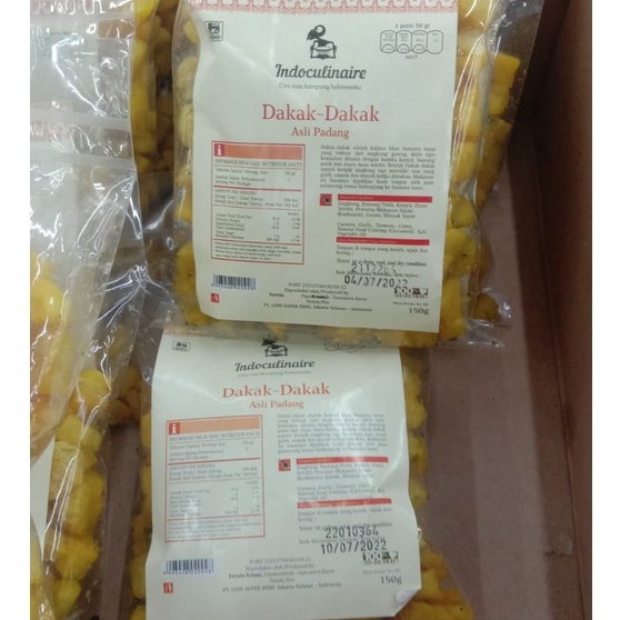 

Indoculinaire Dakak-Dakak 150 gr