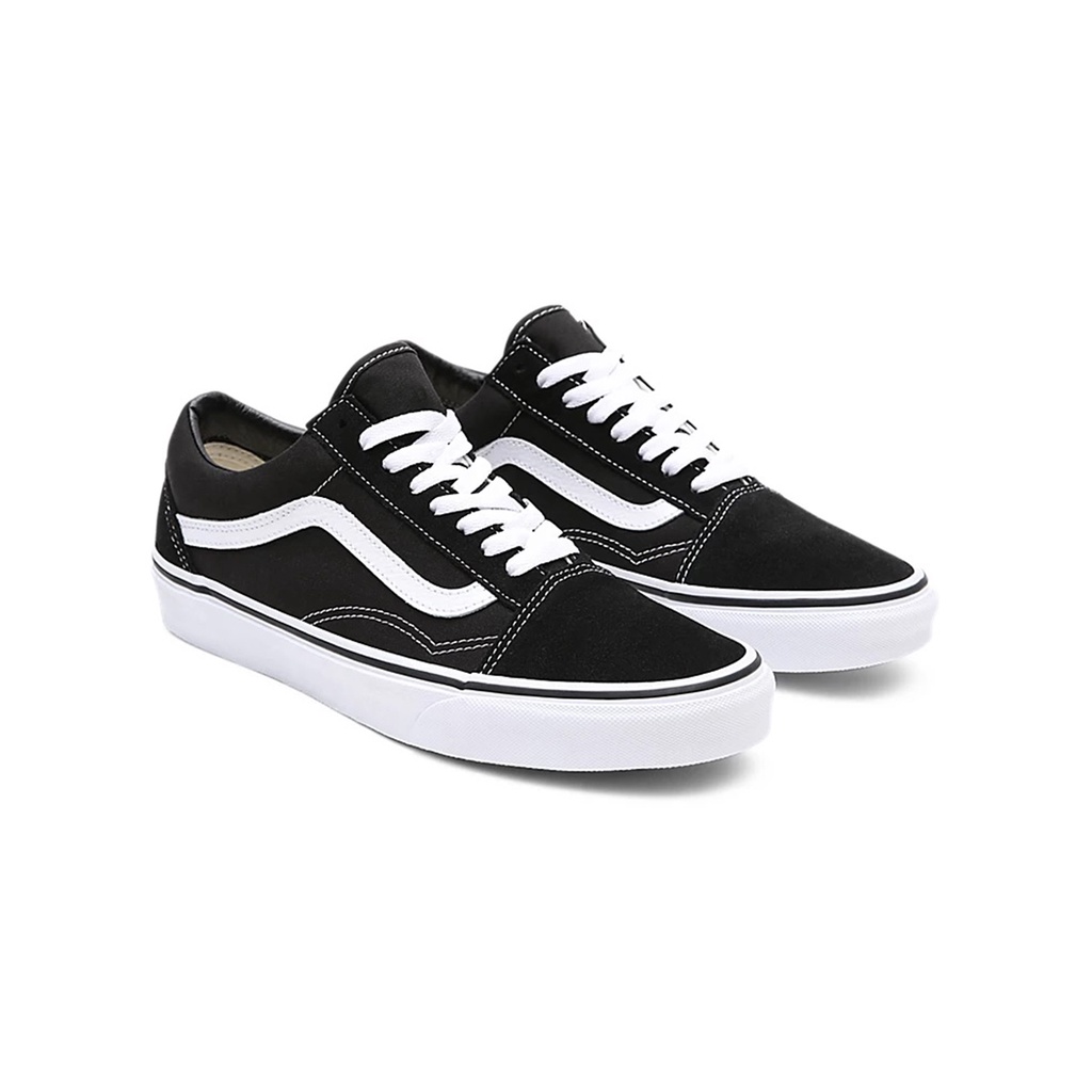 SEPATU VANS OFF THE WALL | OLD SKOOL BLACK WHITE