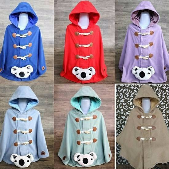 promo CUDDLE ME DUFFLE CAPE MULTIFUNCTION JACKET FOR KIDS murah kualitas bagus