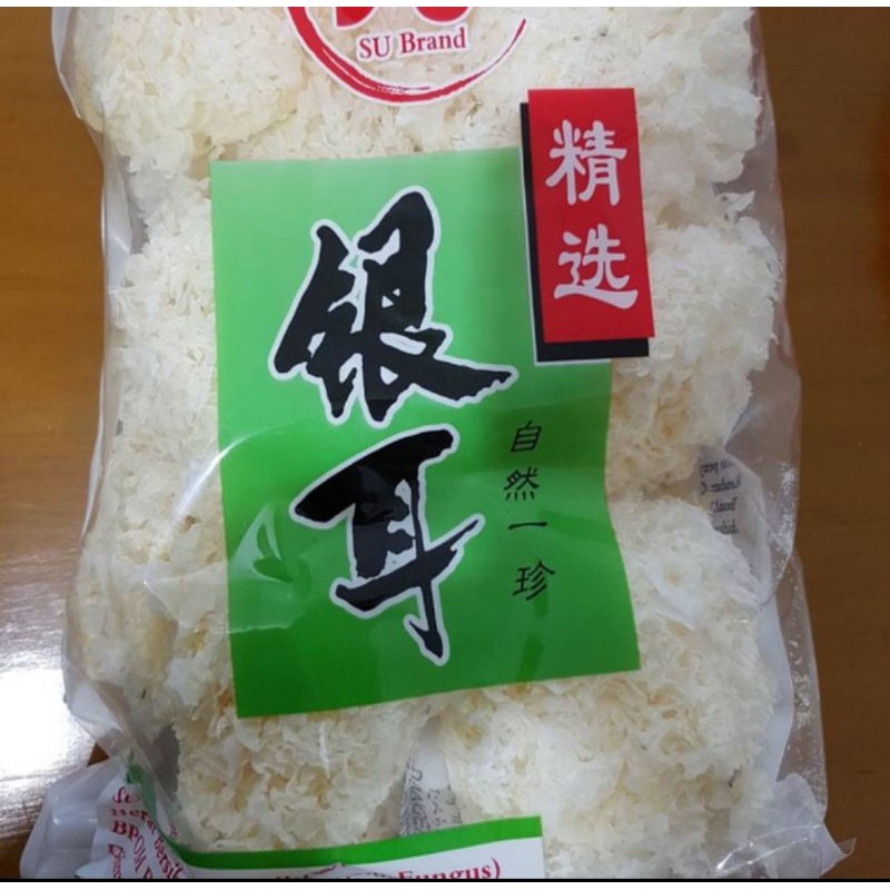 500gram Jamur Putih Salju Es Hipertensi Kanker Tumor Sembelit Obat Tradisional Herbal Ramuan Cina