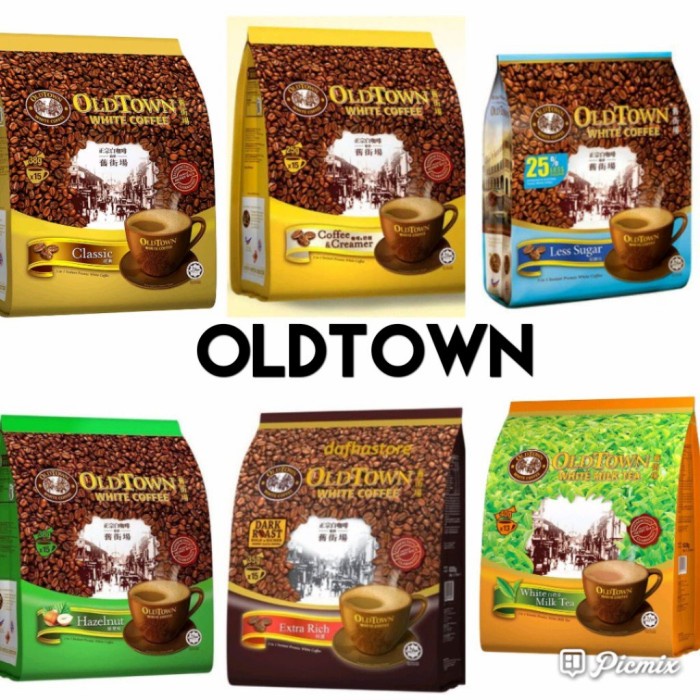 

Old town white coffee 3in1 malaysia Oldtown white coffee malaysia