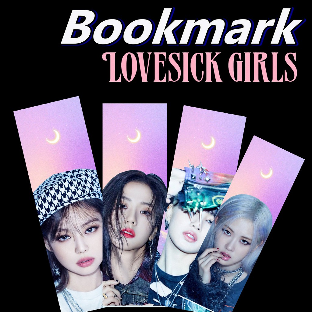 

PAKET BP BOOKMARK DAPAT 4 PEMBATAS BUKU Lovesick Girls