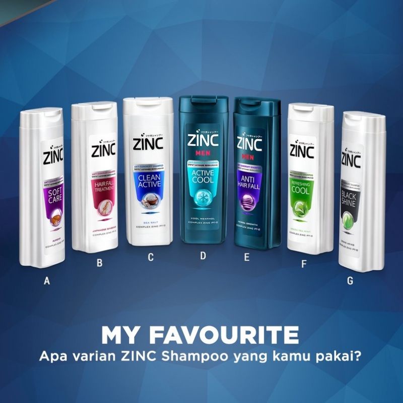 Shampo Zinc 170ml / Zinc 170ml