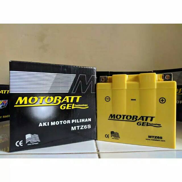 Jual Aki MOTOBATT Satria Fu MTZ6S | Shopee Indonesia