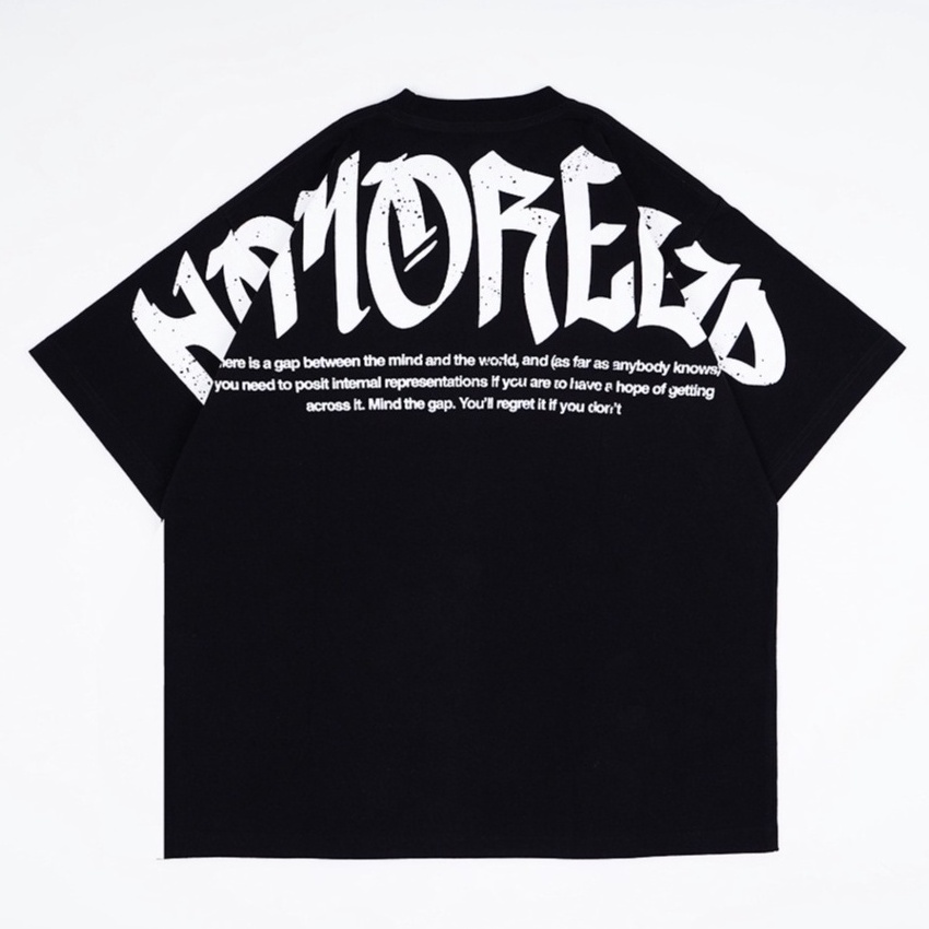 Castles.id NOMOREGAP Oversized Tshirt Black