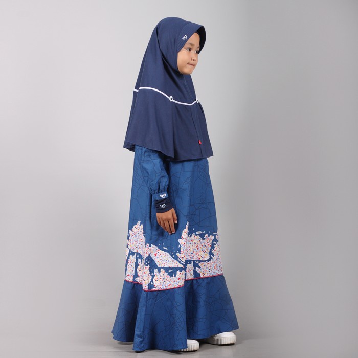 Cod Gamis Anak Bani Dresscut B to P Rabbani Bani Batuta Anak Gamis Terbaru Anak Gamis Promo Gamis Br