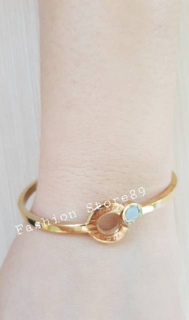 Gelang bangle import / gelang fashion titanium gold / bangle Titanium fashion import