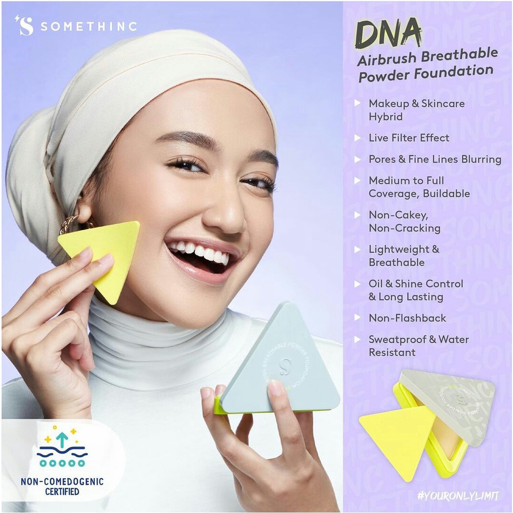 SOMETHINC DNA Airbrush Breathable Powder Foundation