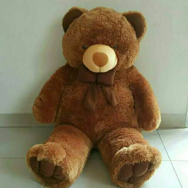 Boneka Beruang Teddy Bear Pita 1 Meter