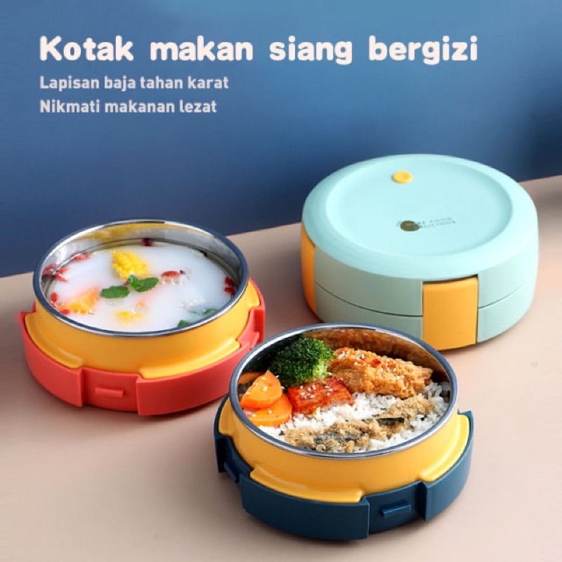 kotak makan stainless steel