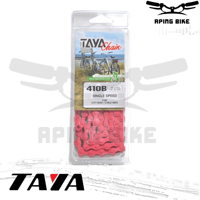 Rantai Sepeda Single Speed Taya Chain 410B Rante Sepeda Taya 410B