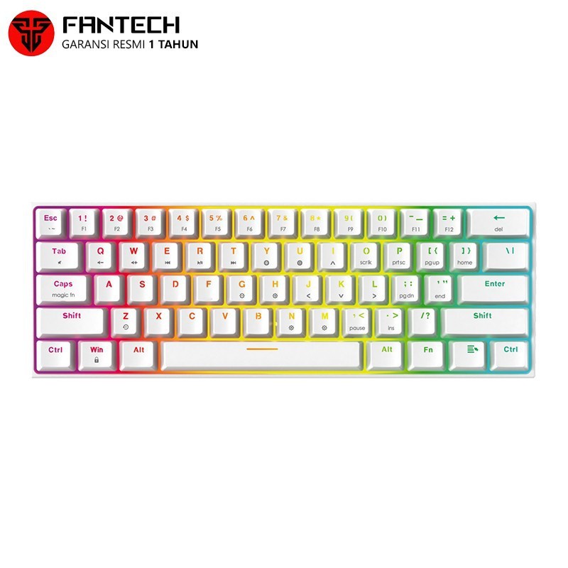 Keyboard Fantech MK857 MAXFIT61 60% RGB - Mechanical Gaming Keyboard