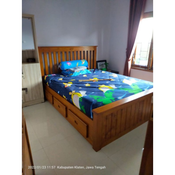 TEMPAT TIDUR RANJANG JATI JEPARA
