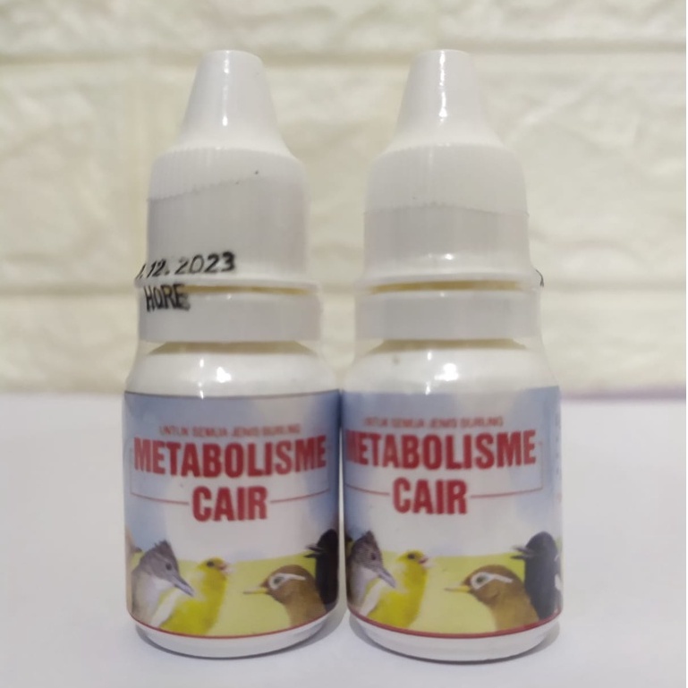 Metabolisme Cair Hore vitamin burung macet bunyi dan mendongkrak volume kicau untuk semua jenis buru