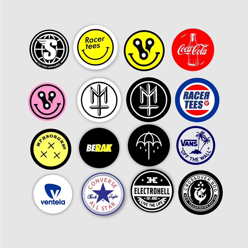 

Stiker Sticker Brand Distro Graftac Vinyl Logo Vans Skate surf Band Grafiti pop art Case Phone Tumblr Laptop Casing Striping Aesthetic Journal Hype Dinding Waterproof