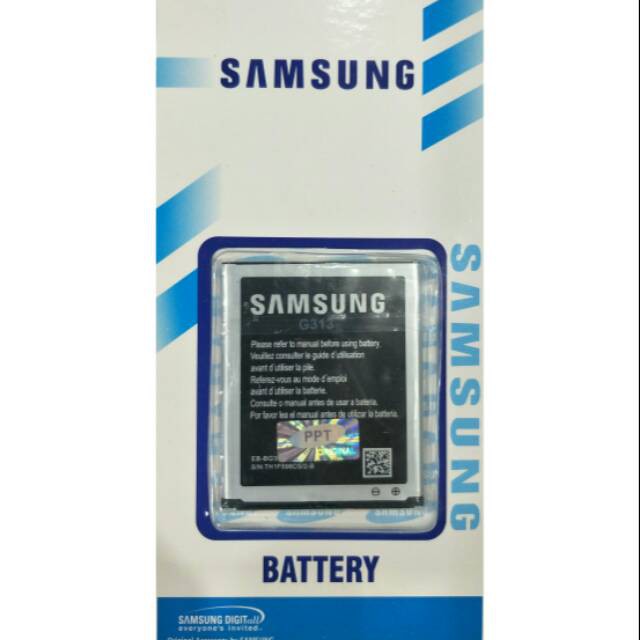 Batterai Samsung Galaxy V / G313 / S7270 / S7272 / S7262 Model Original Baterai