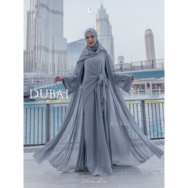Ready Dubai Abaya inner outer ori coverme   ceruty bobydol armani  premium
