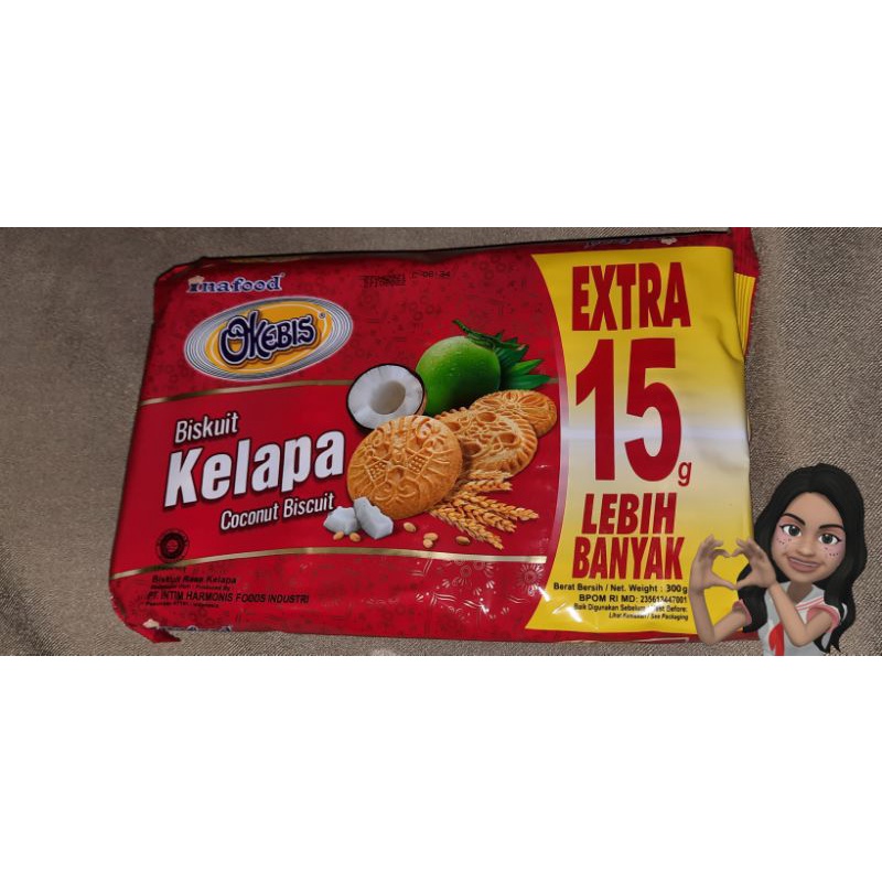 

OKEBIS Biskuit Kelapa 300g