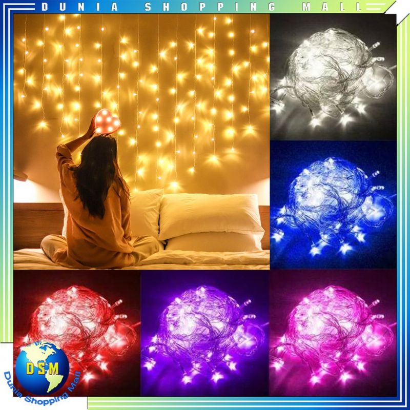 LAMPU TUMBLER 10METER NATAL | lampu hias led 10meter |