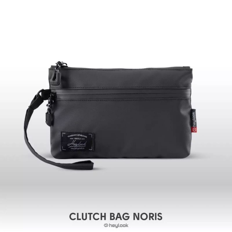 Tas Genggam / Clutch Bag Noris Tas Genggam Pria Wanita Heylook / Handbag Waterproof / Tahan Air