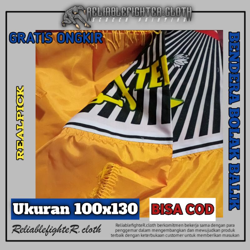 Bendera Psht Besar Bolak Balik Panji Psht Bendera Psht Termurah