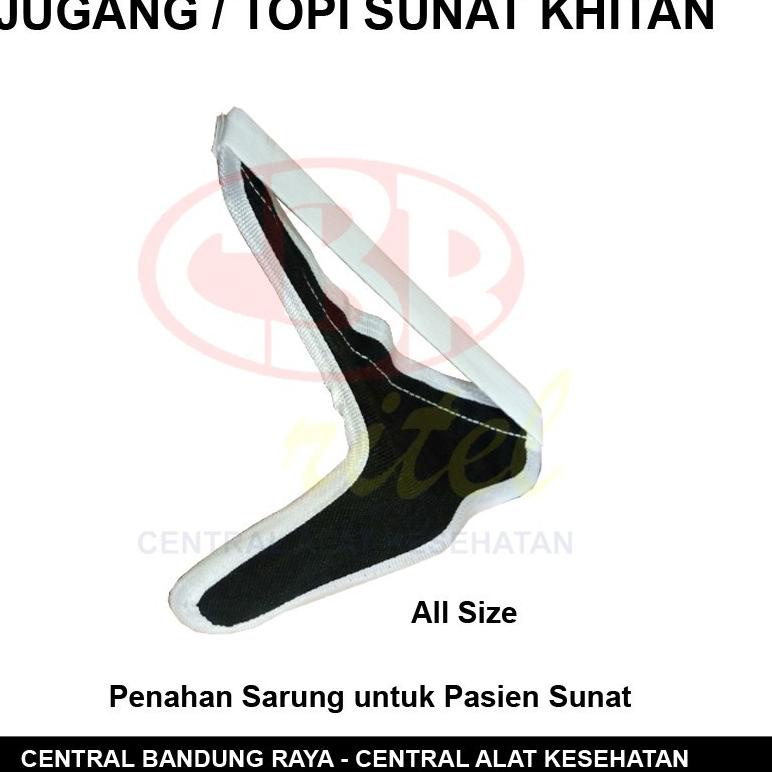 ❂ Jugang / Topi Sunat Khitanan untuk Penahan Sarung - All Size ➨