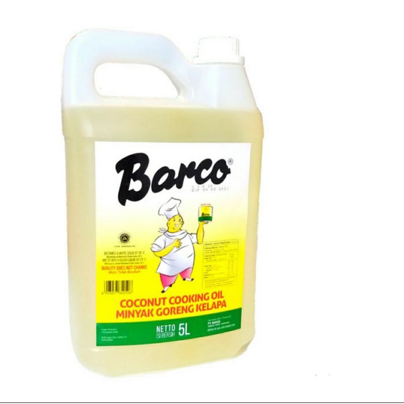 Minyak Goreng Barco 5 Liter Jerigen Original