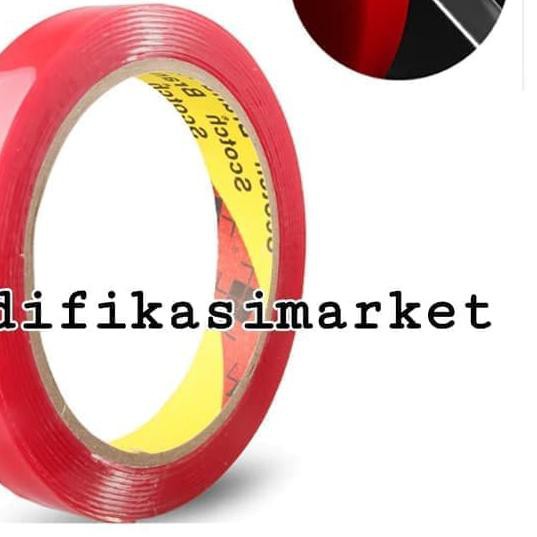 

☚ DOUBLE TAPE PEREKAT 3M BENING TRANSPARAN VHB 25MM X 4.5 METER HIGH QUALITY ♖