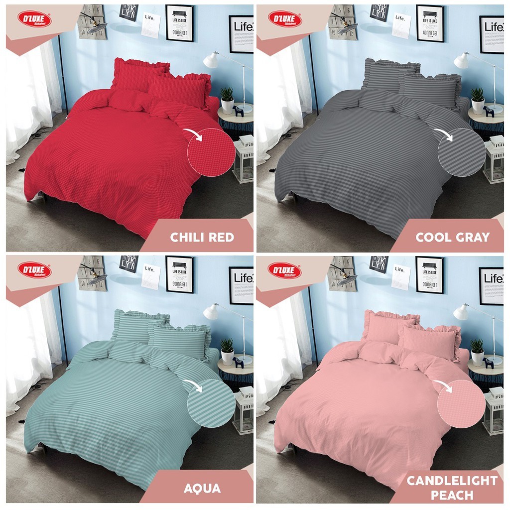 Kintakun D'Luxe Bed Cover Set Embosed Edition Uk. 180x200