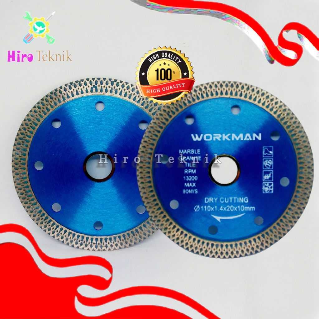 Jual DIAMOND WHEEL WORKMAN Mata Gerinda Potong Keramik Marmer Granit