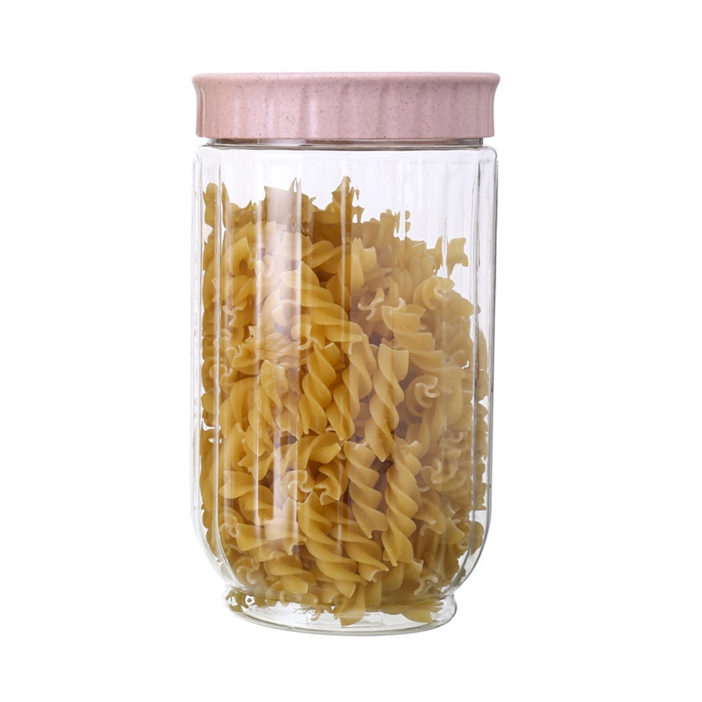 500/1000/1600ML Home Kitchen Convenience Plastic Sealed Jar Multifunctional White Transparent Food Storage Box
