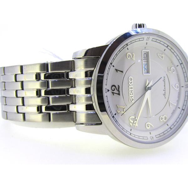 Seiko Mens SRP331K1 Automatic White Dial | Jam Pria SRP331