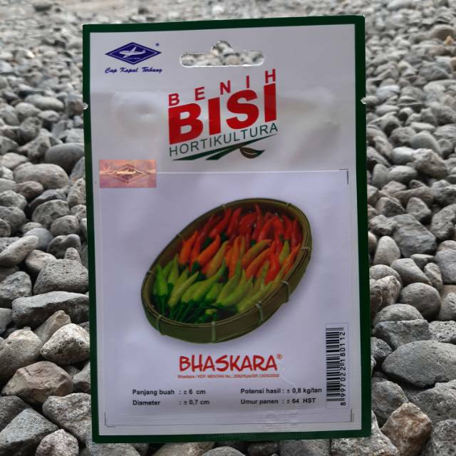 Benih Bibit Biji Cabe Rawit BHASKARA (80btr)
