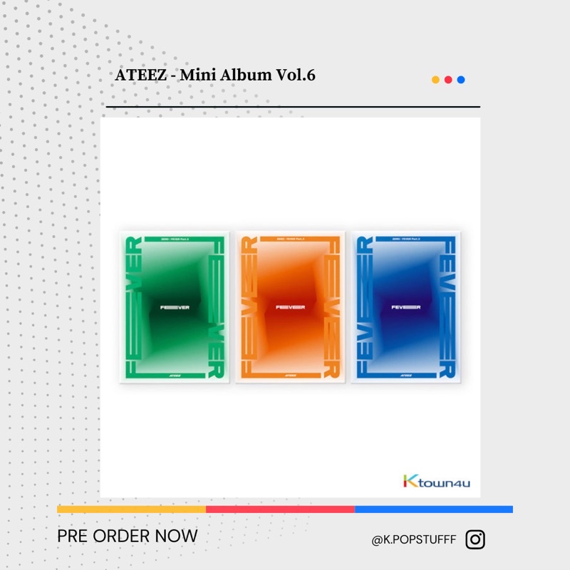 ATEEZ - Mini Album Vol.6 [ZERO : FEVER Part.3] x Ktown4u