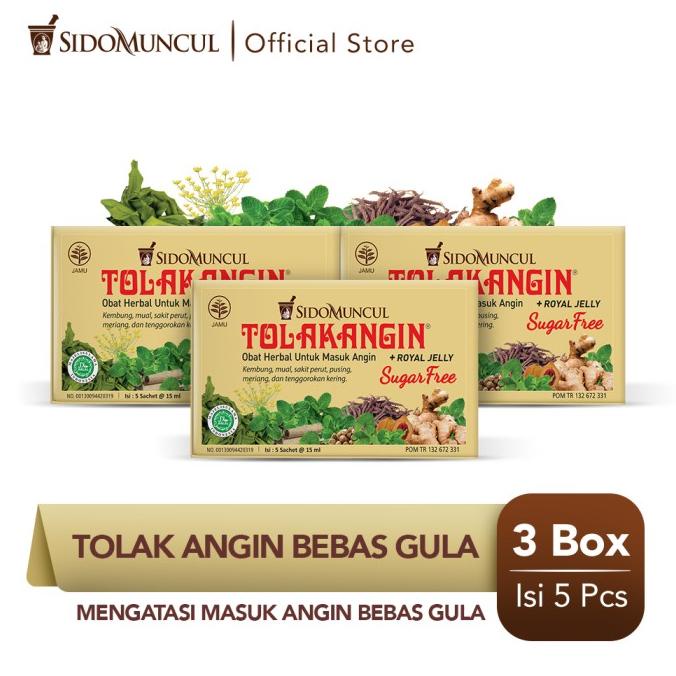 

TERBARU Tolak Angin Bebas Gula Cair Dus 3x5's Herbal - Masuk Angin /OBAT HERBAL ASAM URAT/OBAT HERBAL PELANGSING/OBAT HERBAL KOLESTEROL/OBAT HERBAL DIABETES