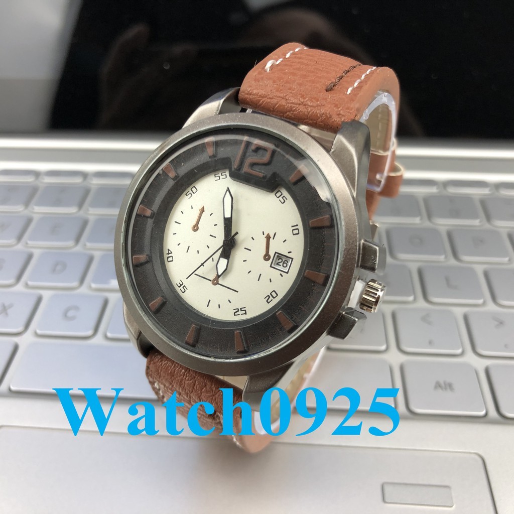 ✅[COD] Jam tangan karet Kulit vios murah import grosir premium arloji tanggal jam Tangan Pria M76