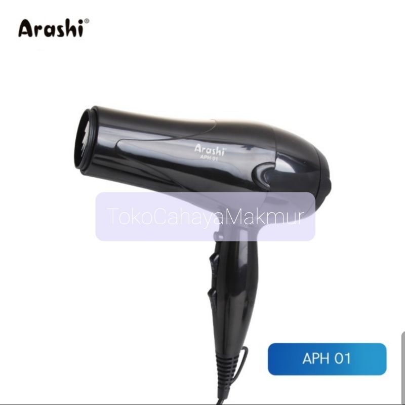 Arashi Hair Dryer APH 01 500w-800w - Pengering Rambut Professional