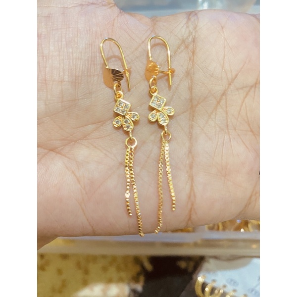 Anting jurai bunga