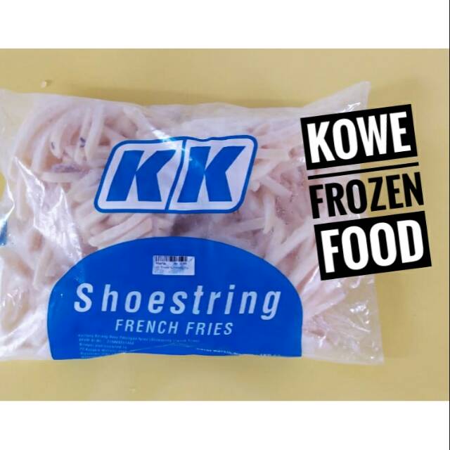 

Kentang beku kk 1 kilo shoestring french fries