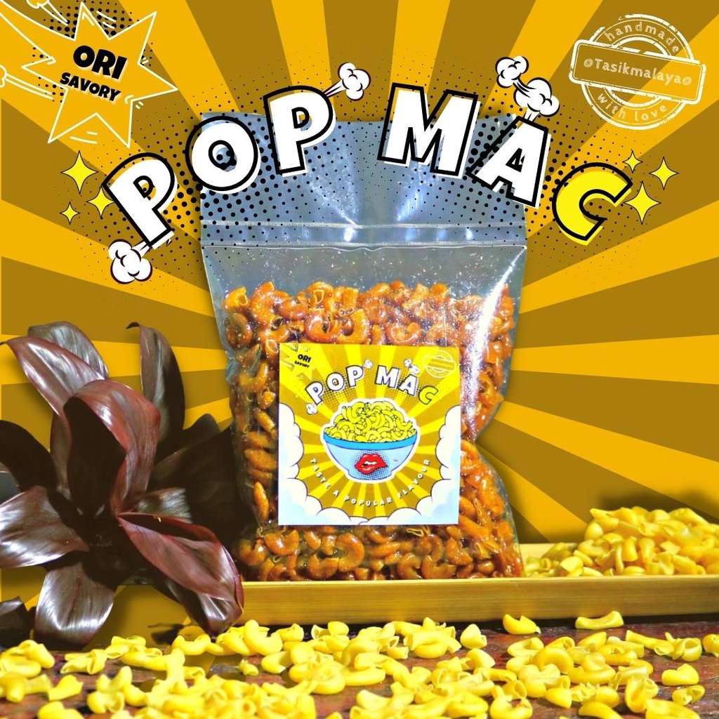 

Makaroni/Makaroni Pedas/POP MACARONI ORIGINAL SAVORY (200 gr)