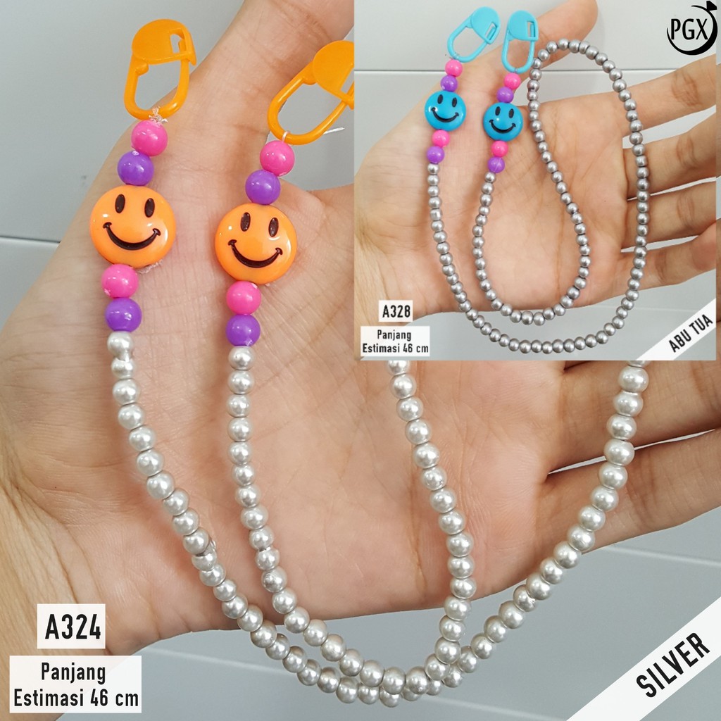 PGX Strap Masker Anak Mutiara - Kalung Masker Anak - Tali Masker Anak A328