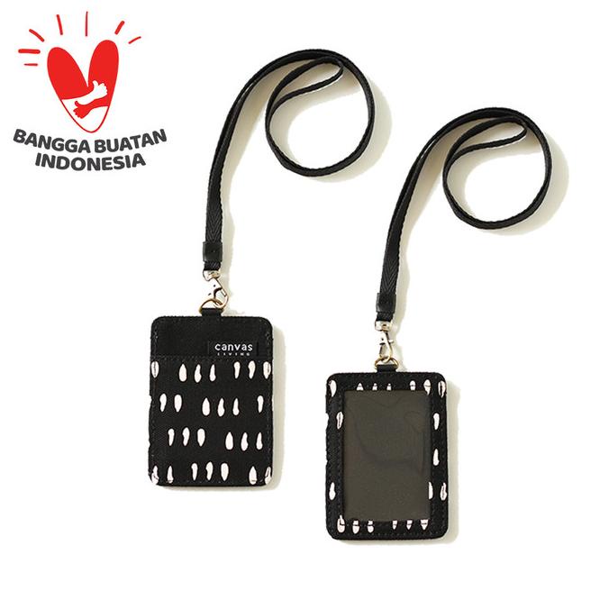 

BISA COD ID Lanyard Coma Black Canvas Living BERKUALITAS Kode 452