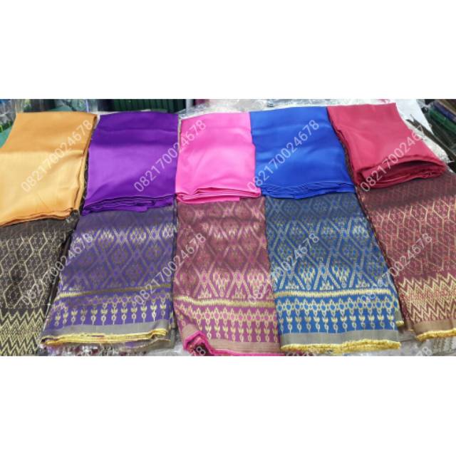 Bahan Baju Kurung Songket Kebaya