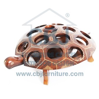 WARUNG.LETHA RAK GELAS PLASTIK RAK AQUA KAYU JATI KURA-KURA 1 - COKELAT