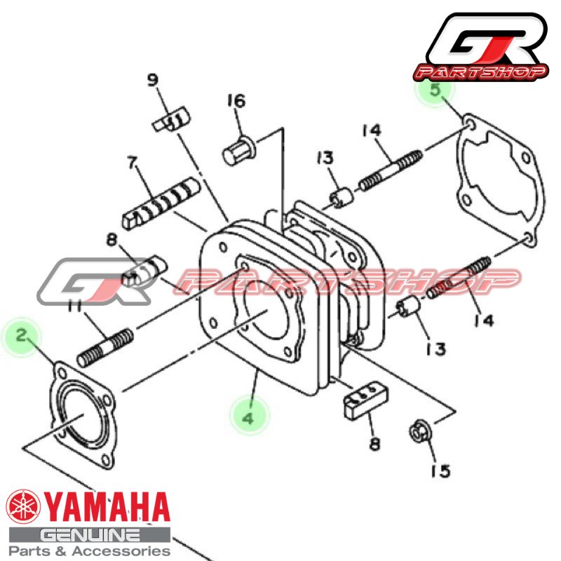 paket blok seher YP1 YP2 set f1zr original yamaha ori ygp fizr fiz f1z r boring piston assy boringan boring packing gasket