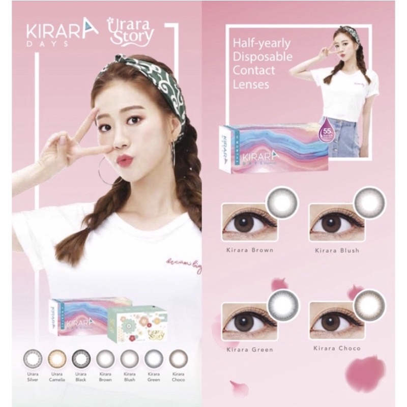 Softlens Kirara by Freshkon NORMAL ONLY dia 14mm (FREE TRAVELKIT)