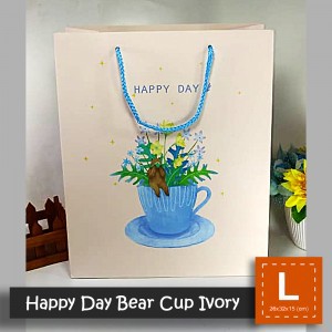 

Paper Bag Tali - L HAPPY DAY BEAR
